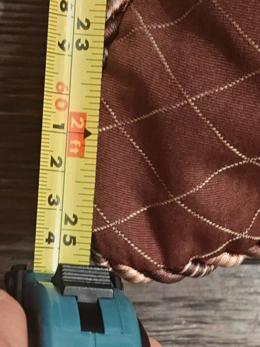 Cottagecore Vintage 1980s Silk Taffeta Pillow With Tassel Fringe